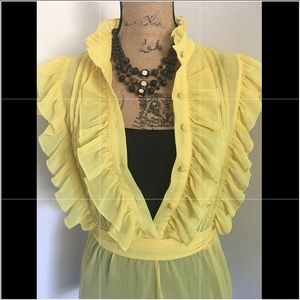 ❇️SALE ITEM❇️ Classy Statement Piece Papaya Blouse